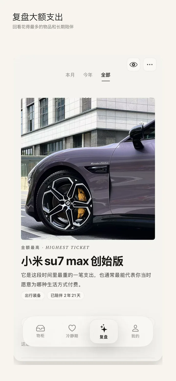 复盘 · 杂志式年度回顾